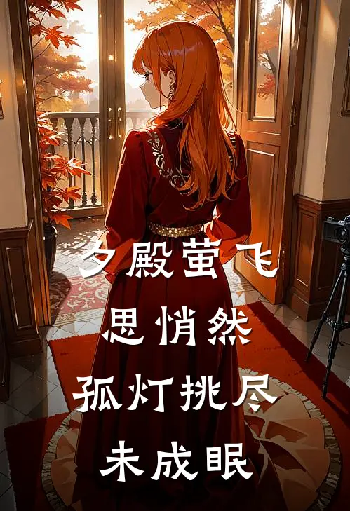 夕殿萤飞思悄然,孤灯挑尽未成眠