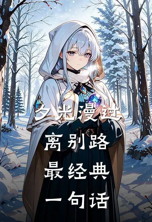 夕光漫过离别路,最经典一句话