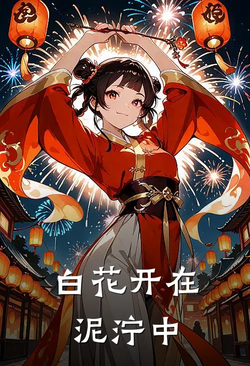 白花开在泥泞中